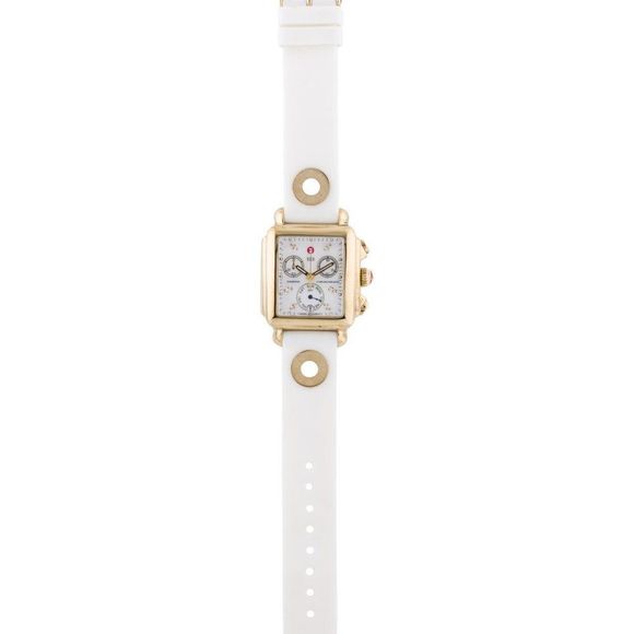 Michele Deco 18K Gold Watch